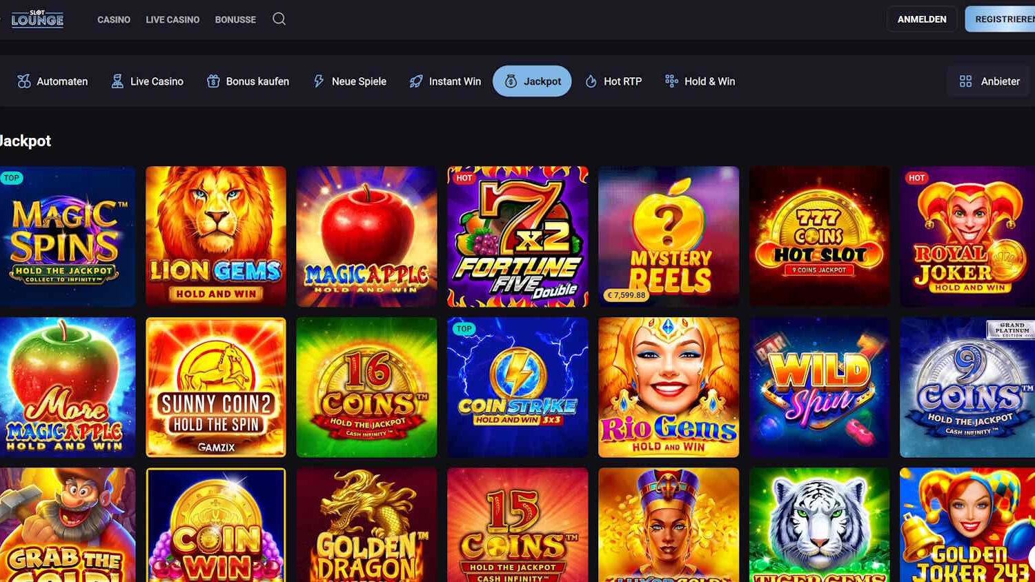 englische Online Casinos